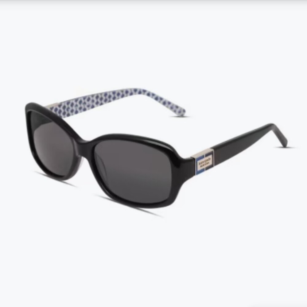 Kate Spade Annika/P/S IEDP RA Black Oval Sunglasses Frames ONLY 56-15 130 Women